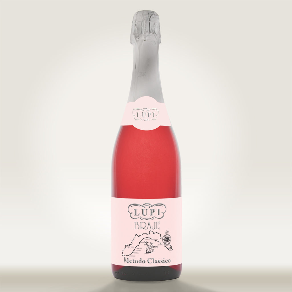 Braje Classico - Lupi - Vino spumante di qualità brut rosato - Metodo classico