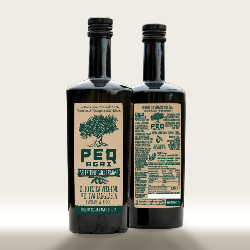 PEQ Agri - Selezione Guglierame - Olio extra vergine di oliva taggiasca